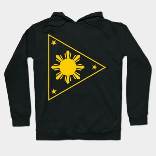 Philippines Three Stars and a Sun -Triangle v2 Hoodie